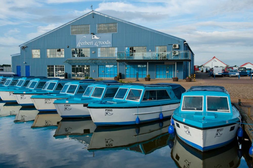 Day Boat Hire on the Norfolk Broads Herbert Woods