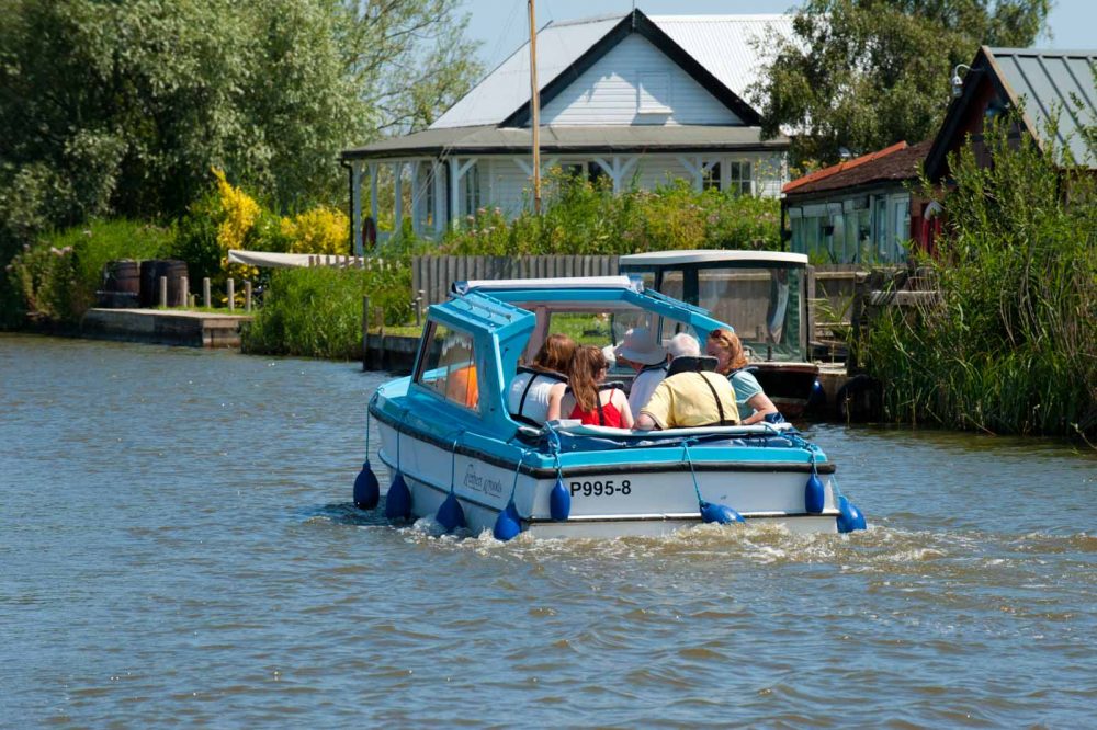 Day Boat Hire on the Norfolk Broads Herbert Woods