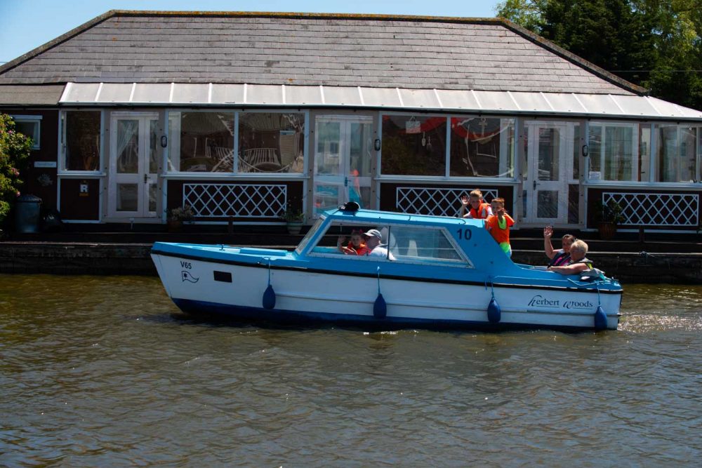Day Boat Hire on the Norfolk Broads Herbert Woods