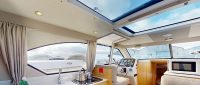 Norfolk Broads Boat Hire- Herbert Woods- Gleaming Light- galley