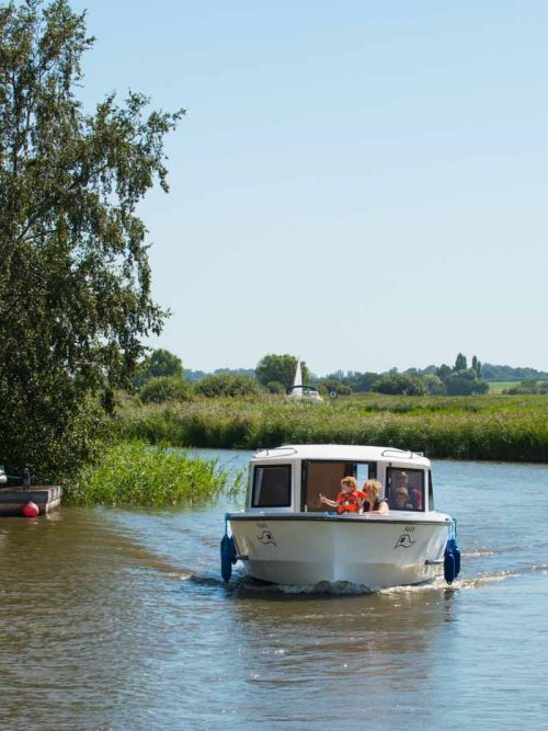 Hire Picnic Boats on the Norfolk Broads Herbert Woods