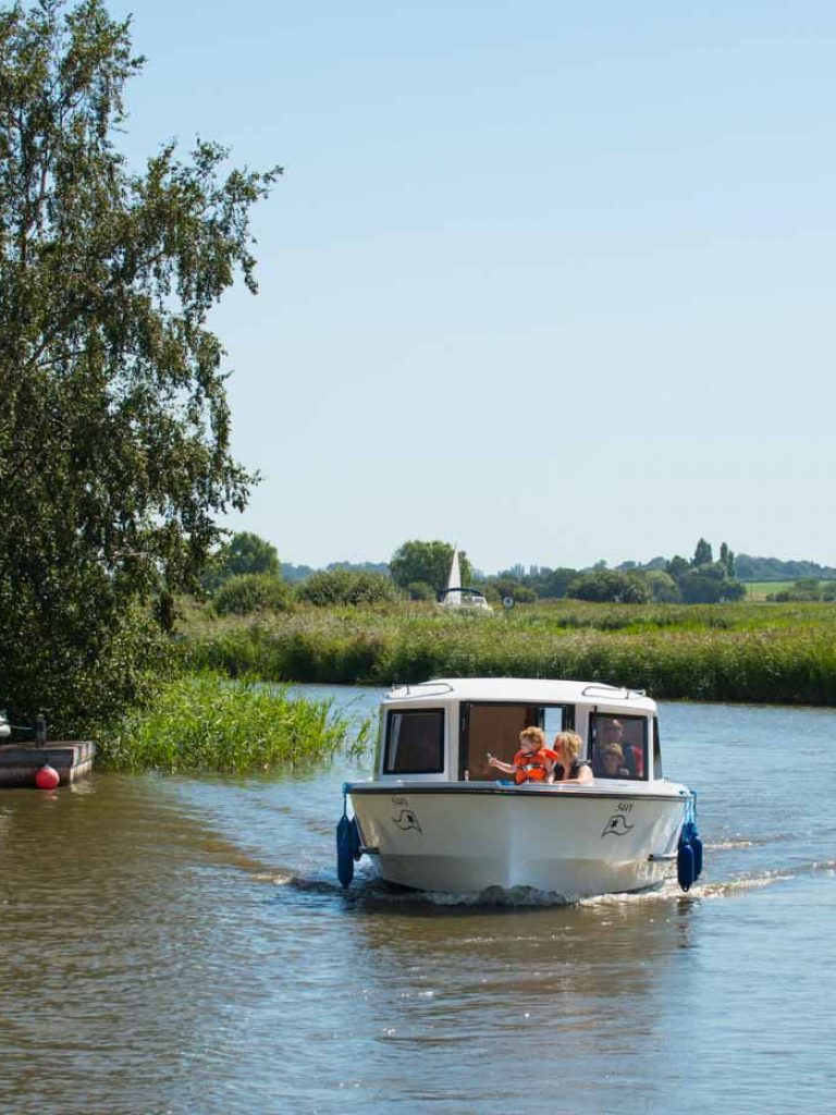 Hire Picnic Boats on the Norfolk Broads Herbert Woods