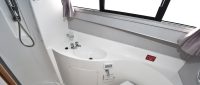 Forward en suite bathroom on Sovereign Light
