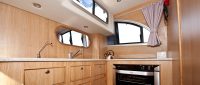 Fully equipped galley on Sovereign Light