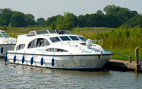 Sovereign Light Moored at St Benets Abby